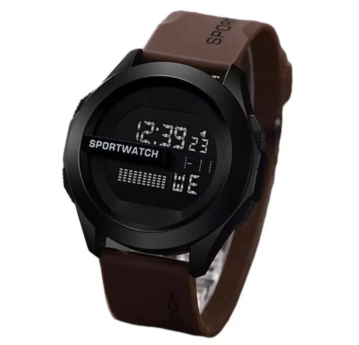 Montre de Sport pour Homme – Montre Numérique LED Multifonction Étanche