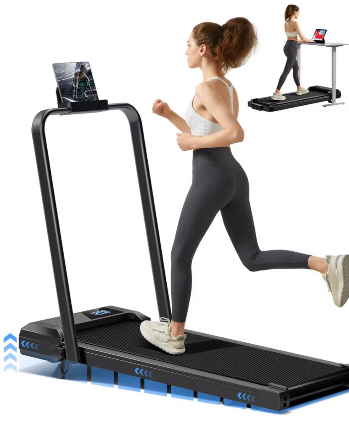 Tapis de course avec écran LCD LED