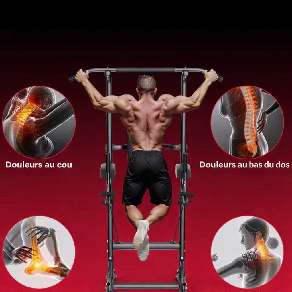 Tour de puissance multifonction – Station complète d’entraînement à domicile