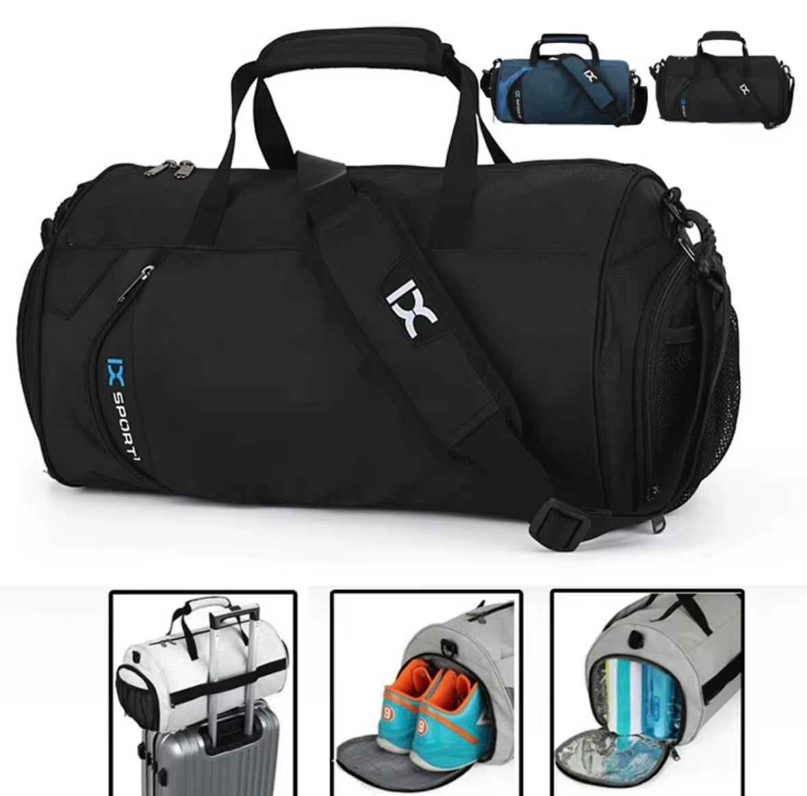 Grand sac de sport polyvalent homme