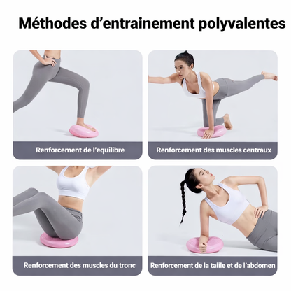 Coussin d’équilibre gonflable antidéflagrant – Yoga, entraînement & assise active
