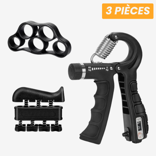 PowerGrip™ - Pince Réglable de Renforcement Musculaire